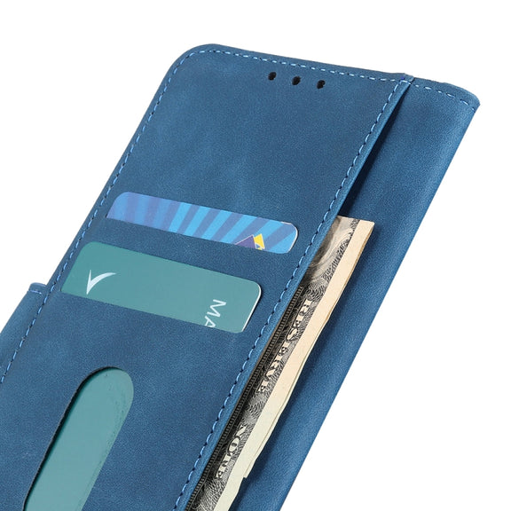 For Google Pixel 9 KHAZNEH Retro Texture Flip Leather Phone Case(Blue)