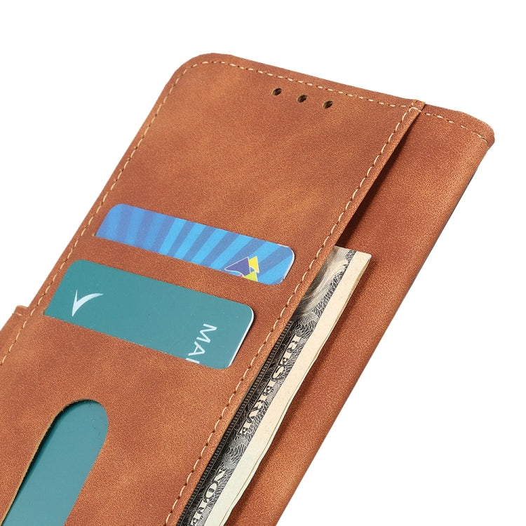 For Google Pixel 10 / 9 KHAZNEH Retro Texture Flip Leather Phone Case(Brown)