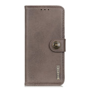 For Google Pixel 9 KHAZNEH Cowhide Texture Horizontal Flip Leather Phone Case(Khaki)