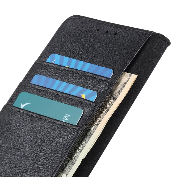 For Google Pixel 9 Pro KHAZNEH Cowhide Texture Horizontal Flip Leather Phone Case(Black)