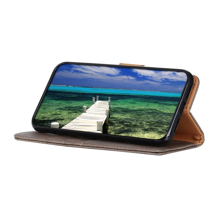 For Google Pixel 10 Pro / 9 Pro KHAZNEH Cowhide Texture Horizontal Flip Leather Phone Case(Khaki)