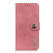 For Google Pixel 10 Pro / 9 Pro KHAZNEH Cowhide Texture Horizontal Flip Leather Phone Case(Pink)