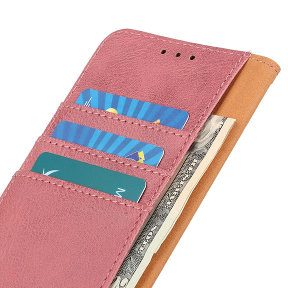 For Google Pixel 10 Pro / 9 Pro KHAZNEH Cowhide Texture Horizontal Flip Leather Phone Case(Pink)
