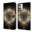 For Motorola Moto G54 Crystal 3D Shockproof Protective Leather Phone Case(Luminous Building) - Motorola Cases by PMC TechLife | Online Shopping South Africa | PMC TechLife | Buy Now Pay Later Mobicred