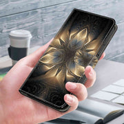 For Motorola Moto G54 Crystal 3D Shockproof Protective Leather Phone Case(Luminous Building)