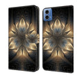 For Motorola Moto G24 Crystal 3D Shockproof Protective Leather Phone Case(Luminous Building) - Motorola Cases by PMC TechLife | Online Shopping South Africa | PMC TechLife | Buy Now Pay Later Mobicred