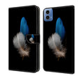 For Motorola Moto G24 Crystal 3D Shockproof Protective Leather Phone Case(Two Branches) - free shipping - PMC TechLife - Order now!