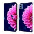 For Motorola Moto G24 Power Crystal 3D Shockproof Protective Leather Phone Case(Pink Petals) - Motorola Cases by PMC TechLife | Online Shopping South Africa | PMC TechLife | Buy Now Pay Later Mobicred