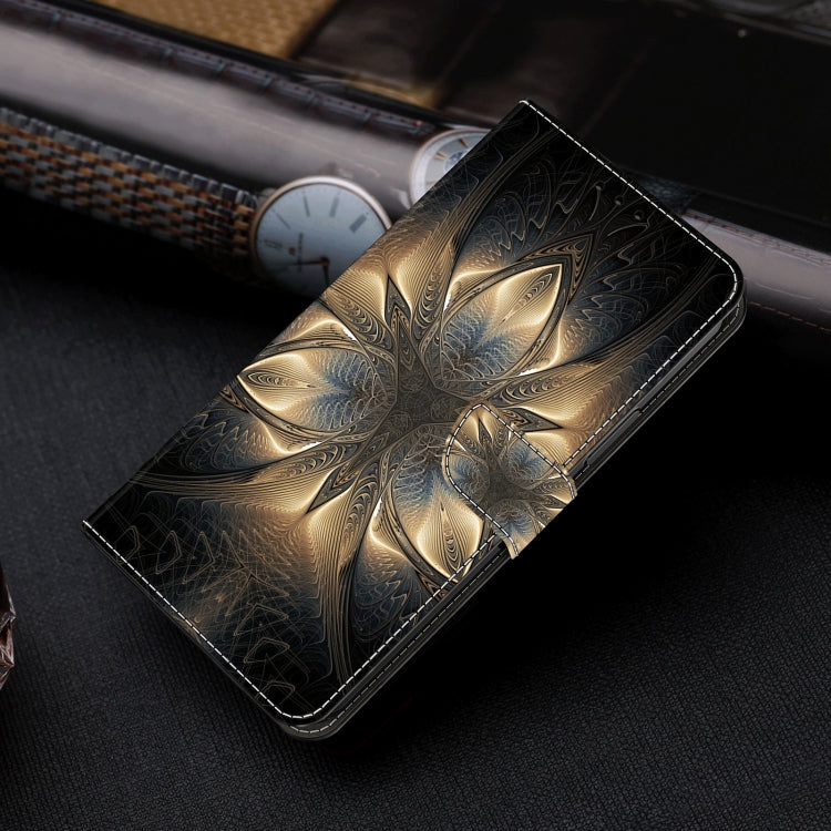 For Motorola Moto G04 Crystal 3D Shockproof Protective Leather Phone Case(Luminous Building)