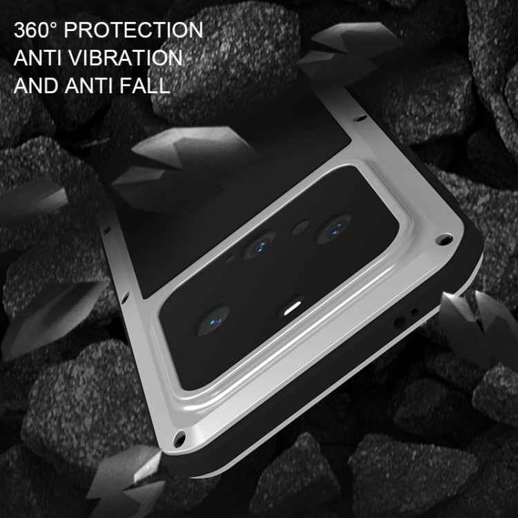 For Huawei Mate 60 Pro / 60 Pro+ LOVE MEI Metal Shockproof Life Water-resistant Dustproof Phone Case(Red)