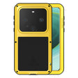 For Huawei Mate 60 Pro / 60 Pro+ LOVE MEI Metal Shockproof Life Waterproof Dustproof Phone Case(Yellow) - Huawei Cases by LOVE MEI | Online Shopping South Africa | PMC TechLife | Buy Now Pay Later Mobicred