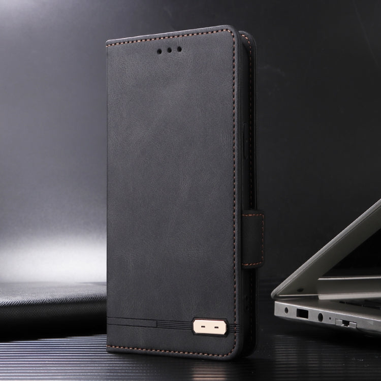 For Sony Xperia 1 VI 2024 Magnetic Clasp Leather Phone Case(Black)