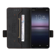 For Sony Xperia 1 VI 2024 Magnetic Clasp Leather Phone Case(Black)