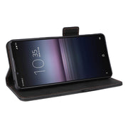 For Sony Xperia 1 VI 2024 Magnetic Clasp Leather Phone Case(Black)