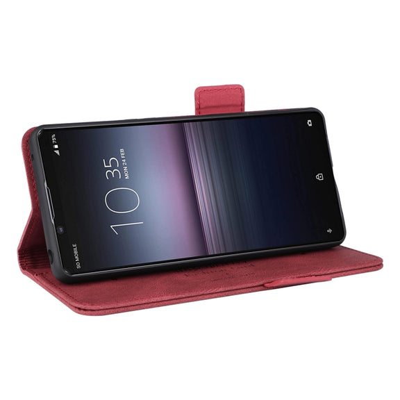 For Sony Xperia 1 VI 2024 Magnetic Clasp Leather Phone Case(Red)