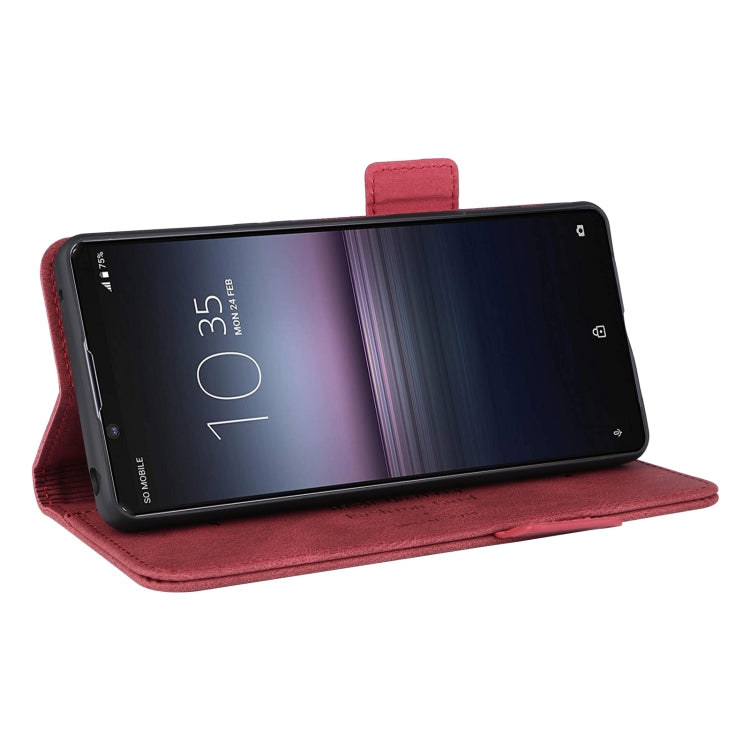 For Sony Xperia 1 VI 2024 Magnetic Clasp Leather Phone Case(Red)