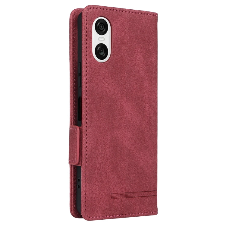 For Sony Xperia 10 VI 2024 Magnetic Clasp Leather Phone Case(Red)