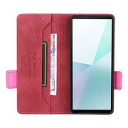 For Sony Xperia 10 VI 2024 Magnetic Clasp Leather Phone Case(Red)