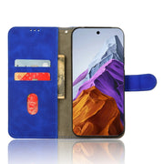 For Google Pixel 9 Pro Skin Feel Magnetic Flip Leather Phone Case(Blue)