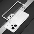 For Xiaomi Redmi Note 13 Pro+ Aurora Series Lens Protector + Metal Frame Phone Case(Silver) - Note 13 Pro+ Cases by PMC TechLife | Online Shopping South Africa | PMC TechLife | Buy Now Pay Later Mobicred