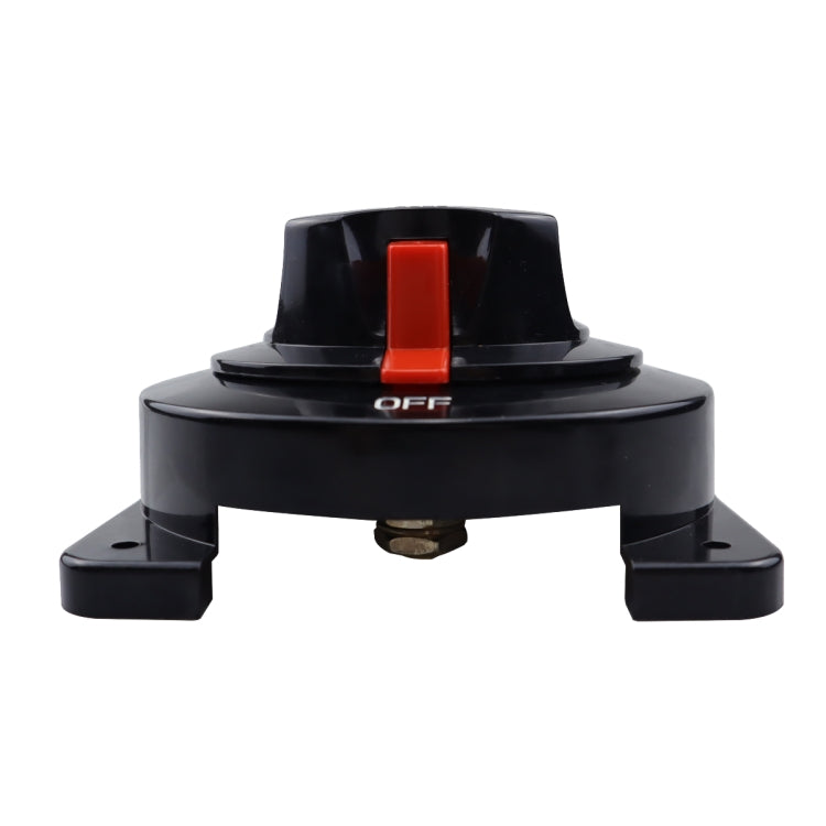 300A RV Yacht Power Off Switch 4 Speed Marine Power Protection Switch(Black)