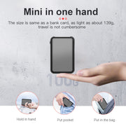 JNN Q75 Magnetic Smart Voice Recorder, Memory:8GB(Black)