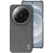 For Xiaomi 14 Ultra 5G imak Ruiyi Series Cloth Texture PU + PC Phone Case(Dark Grey)