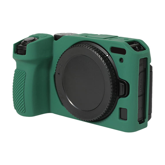 For Nikon Z 30 Soft Silicone Protective Case with Lens Cover(Green)