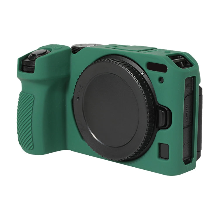 For Nikon Z 30 Soft Silicone Protective Case with Lens Cover(Green)