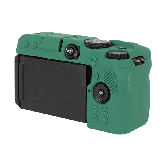 For Nikon Z 30 Soft Silicone Protective Case with Lens Cover(Green)