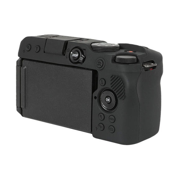 For Nikon Z 30 Soft Silicone Protective Case with Lens Cover(Black)