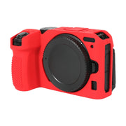 For Nikon Z 30 Soft Silicone Protective Case with Lens Cover(Red)