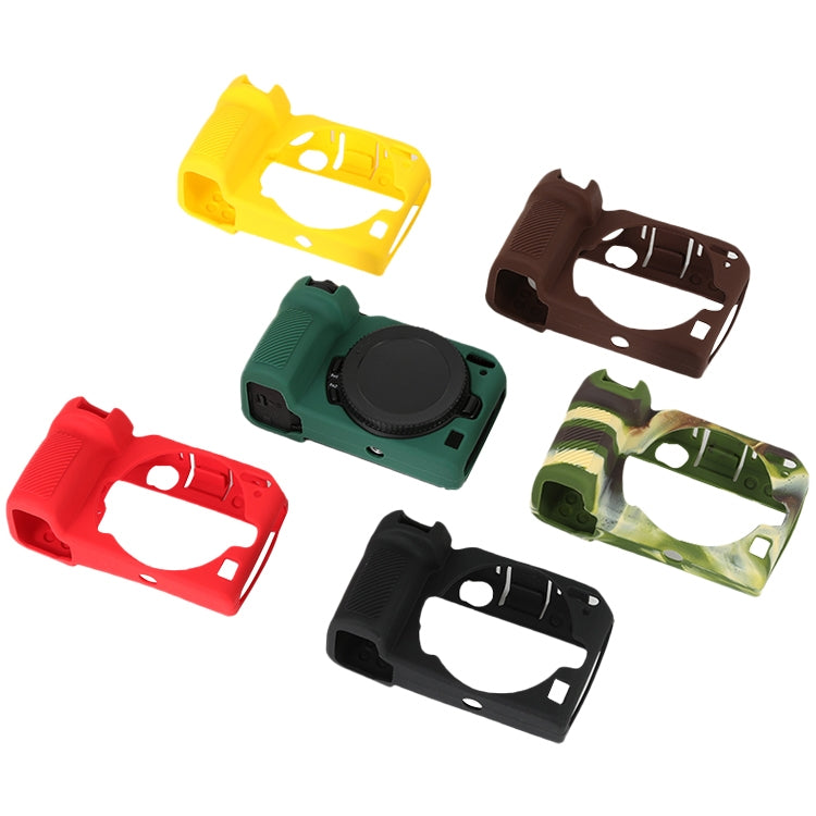 For Nikon Z 30 Soft Silicone Protective Case with Lens Cover(Red)
