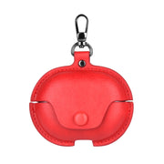 For Huawei FreeClip Business Leather Earphone Protective Case with Hook(Red)