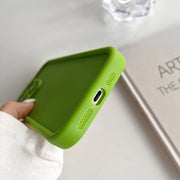 For iPhone 15 Pro Max Fine Hole Shockproof Frame Frosted TPU Phone Case(Beige)