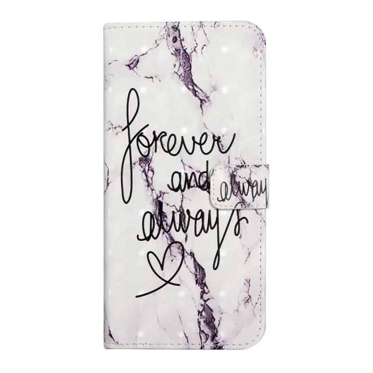 For iPhone 16 Oil Embossed 3D Drawing Leather Phone Case(Words Marble)