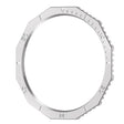 For Samsung Galaxy Watch6 Classic 47mm R960 Solid Color Watch Time Steel Bezel Ring(Silver) - Watch Cases by PMC TechLife | Online Shopping South Africa | PMC TechLife