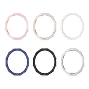 For Samsung Galaxy Watch6 Classic 47mm R960 Solid Color Watch Time Steel Bezel Ring(Black)