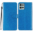 For Motorola Moto G86 5G Glitter Powder Flip Leather Phone Case(Blue) - free shipping - PMC TechLife - Order now!
