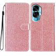 For Honor 90 Lite Glitter Powder Flip Leather Phone Case(Rose Gold) - Honor Cases by PMC TechLife | Online Shopping South Africa | PMC TechLife