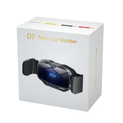 D7 Infrared lnduction Wireless Fast Charging Air Outlet Car Holder(Black)