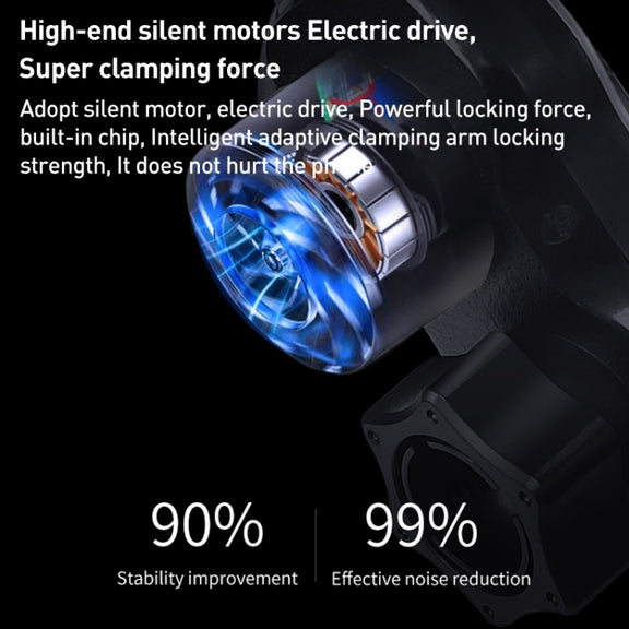 D7 Infrared lnduction Wireless Fast Charging Air Outlet Car Holder(Silver)