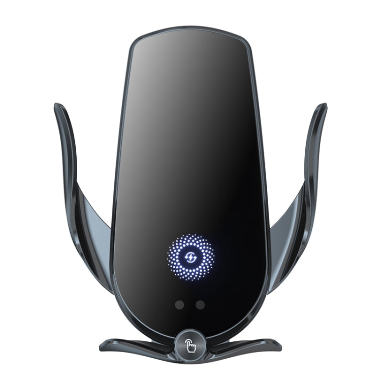 M3 Infrared lnduction Wireless Fast Charging Air Outlet Car Holder(Black)