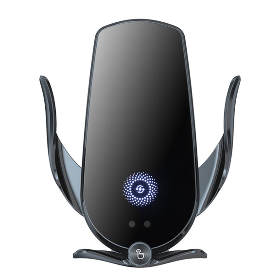 M3 Infrared lnduction Wireless Fast Charging Air Outlet Car Holder(Black)