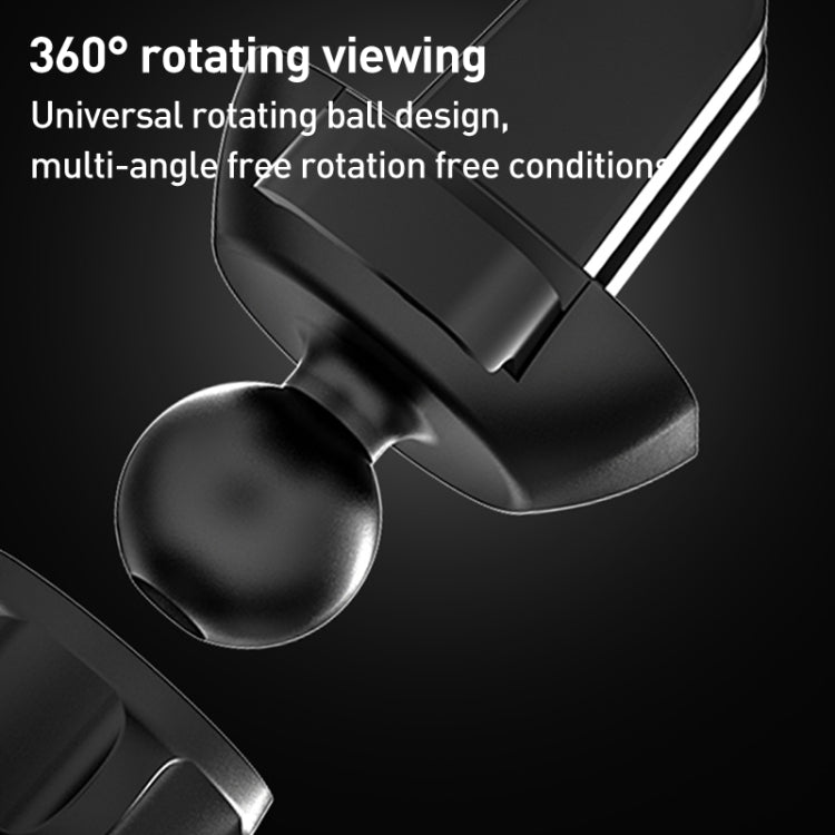M3 Infrared lnduction Wireless Fast Charging Air Outlet Car Holder(Black)