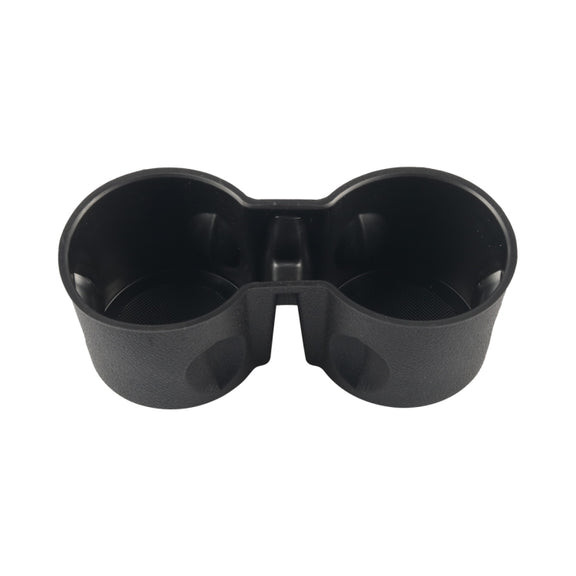 A8600-02 For Tester Model 3 / Y Car Center Console Storage Silicone Water Cup Holder(Black)