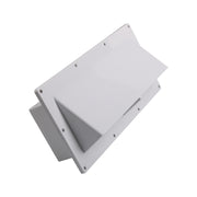 A8664 RV Range Hood Vent Exhaust Vent Cover with 10pcs Screws(White)