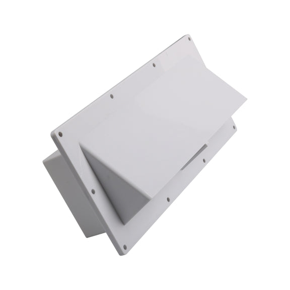 A8664 RV Range Hood Vent Exhaust Vent Cover with 10pcs Screws(White)