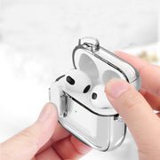 For AirPods Pro Ice Crystals Shockproof Earphone Protective Case(Grey)