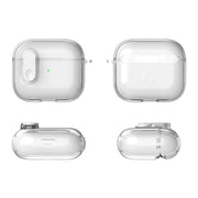 For AirPods Pro Ice Crystals Shockproof Earphone Protective Case(Blue)